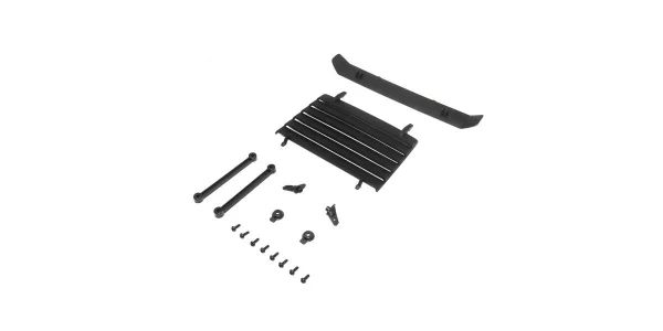 Kyosho Fazer FZ02 Rear Window Louver Set for Mustang Boss 429 — image 2 of 7