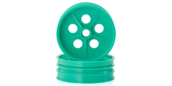 Kyosho Tomahawk 85 WC Peppermint Green Front Wheel 2.0 inches (2) — image 2 of 3