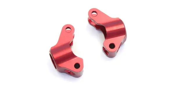 Kyosho Mini-Z Buggy Aluminium Rear Hub Carrier (2) Red — image 2 of 2