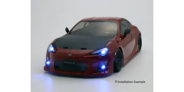Kyosho LED Light Unit (Diam=5/L=400/Blue/4 Bulbs) — image 2 of 2