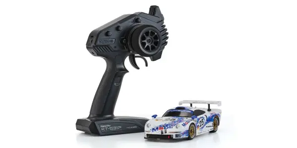 Kyosho Mini-Z MR04 RWD Porsche 911 GT1 1996 Mobil1 #25 (W-RM) — image 4 of 6