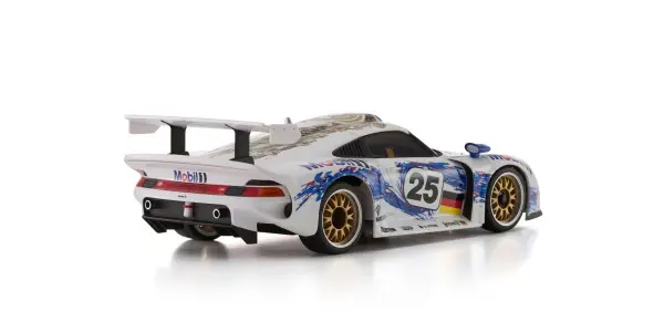 Kyosho Mini-Z MR04 RWD Porsche 911 GT1 1996 Mobil1 #25 (W-RM) — image 5 of 6