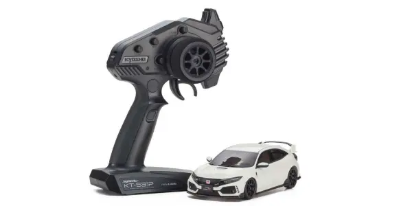 Kyosho Mini-Z AWD Honda Civic Type R White (MA020N-LL) &mdash; image 2 of 5
