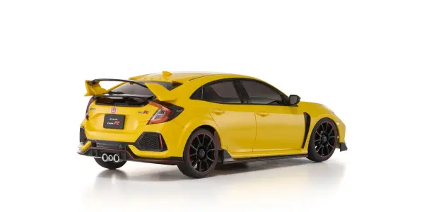 Kyosho Mini-Z AWD Honda Civic Type R Sunlight Yellow (MA020N-LL) &mdash; image 4 of 5