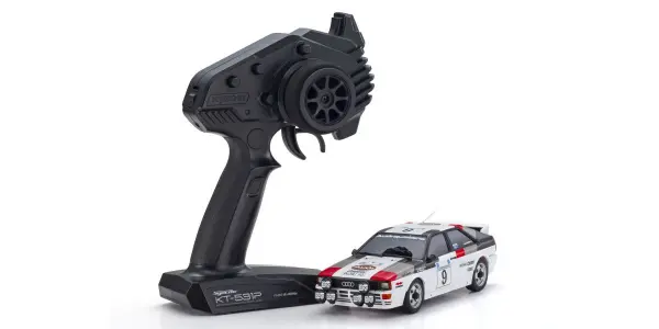 Kyosho Mini-Z AWD Audi Quattro Gr.4 No.9 Acropolis 1982 (MA020N-L) &mdash; image 2 of 5