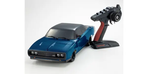 Kyosho Fazer FZ02 (L) Dodge Charger 1970 - Blue — image 9 of 10
