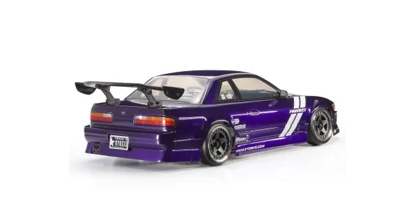 Kyosho Fazer D2 Nissan Silvia S13 Tuned Purple 1:10 Drift Readyset — image 8 of 10