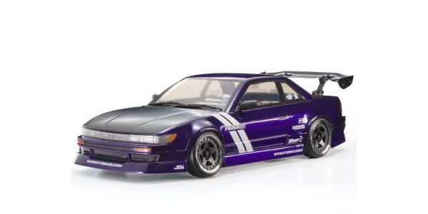 Kyosho Fazer D2 Nissan Silvia S13 Tuned Purple 1:10 Drift Readyset — image 1 of 10