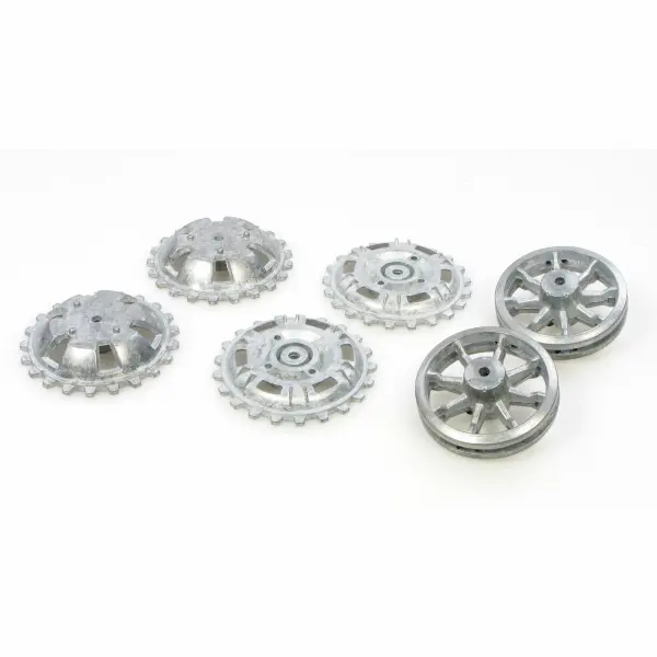 Heng Long Panzeriii/Tauch/Stug Drive/Idler Wheels (Set) &mdash; image 2 of 2