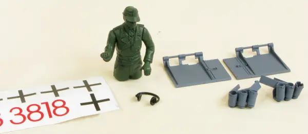 Heng Long Tiger I Decals Driver And Fittings (Grey) — image 2 of 2