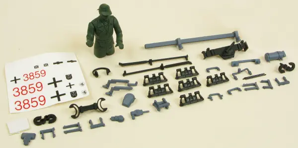 Heng Long Panzer IV F2 Decals/Driver/Fittings (Grey) &mdash; image 2 of 2