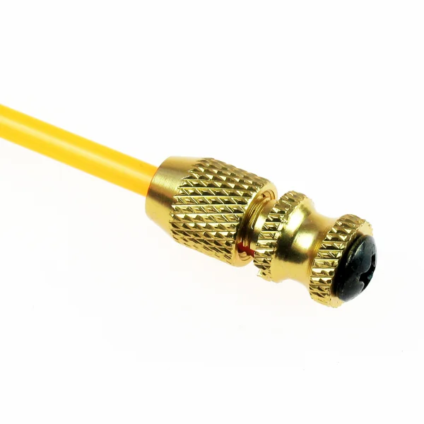 J Perkins Antenna Pipe With Gold Metal Anodised Base