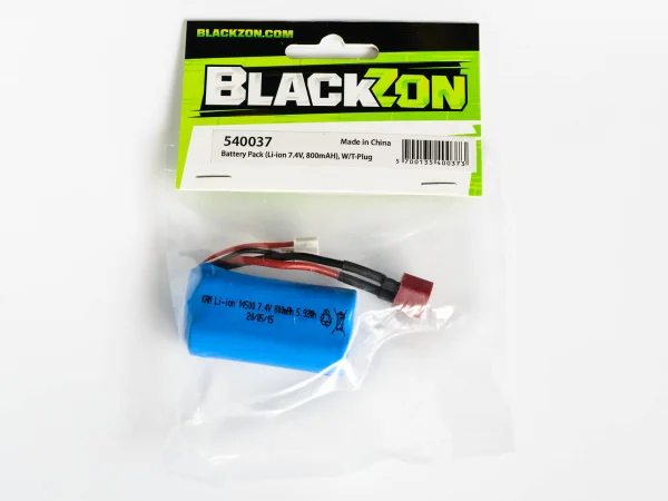 Li-Ion Battery 7.4v 800mAh With Deans Plug For Blackzon Slayer