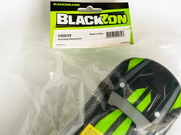 Blackzon Slayer Truck Body (Black/Green)