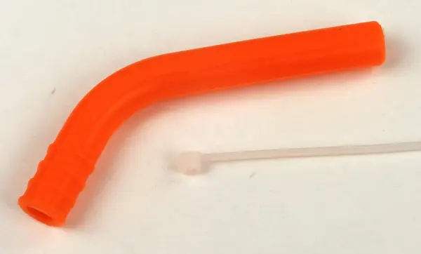 J Perkins Exhaust Deflector Orange 10-20 Eng. Size — image 2 of 2