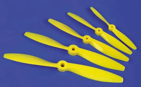 J Perkins Nylon Prop Yellow 7 X 4 58L — image 2 of 2
