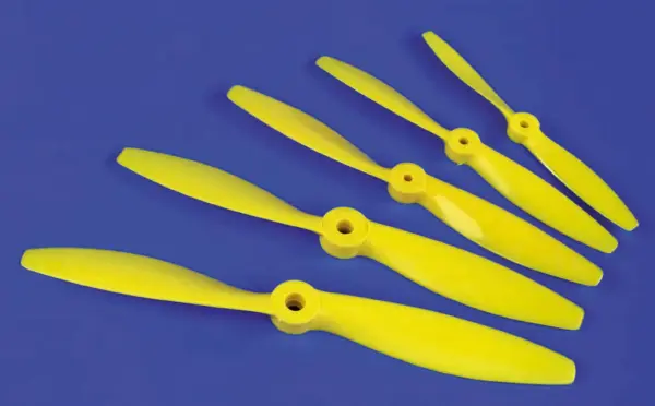 J Perkins Nylon Prop Yellow 8 X 6 6Ol — image 2 of 2