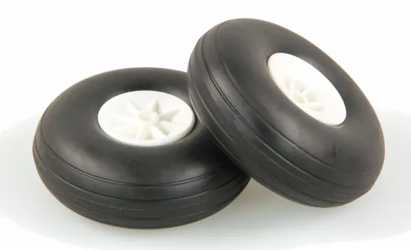 J Perkins JP 2.1/2Ins - (63mm) White Wheels (2) — image 2 of 2