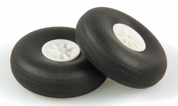 J Perkins JP 2.3/4Ins - (69mm) White Wheels (2) — image 2 of 2