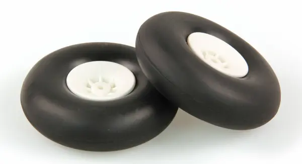 J Perkins JP 3.1/2Ins - (87mm) White Wheels (2) — image 2 of 2