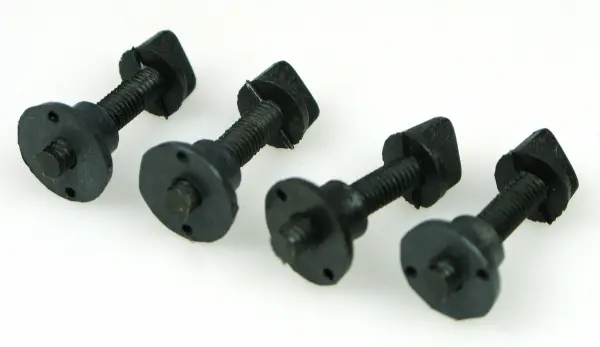 J Perkins Uni.Nylon Wing Bolts And Nut Set 4 X 20mm (4) — image 2 of 2