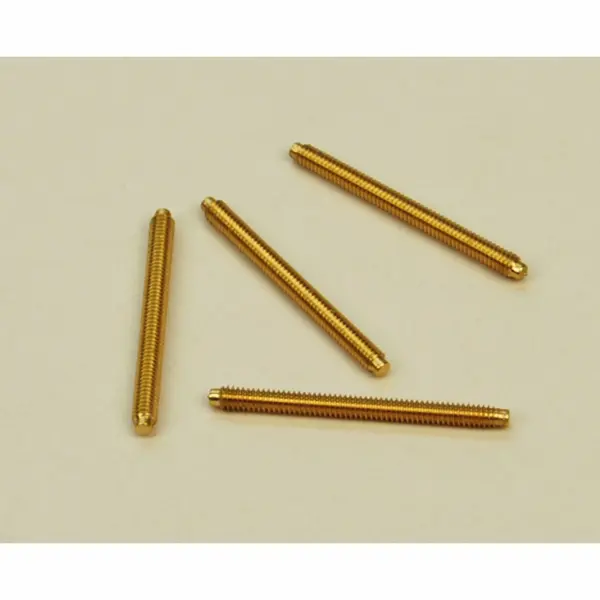 K+S SL17 Threaded Brass Rod 1.0Ins M2 (4X10) — image 1 of 2