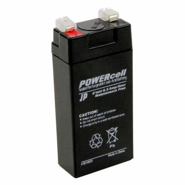 2V 4.5 AMP Powercell Gel Battery