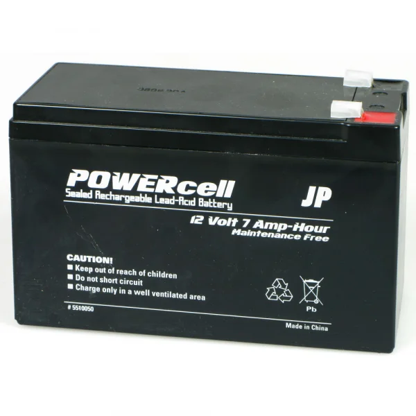 12V (12 Volt) 7Ah Sealed Lead Acid (SLA) Gel Battery