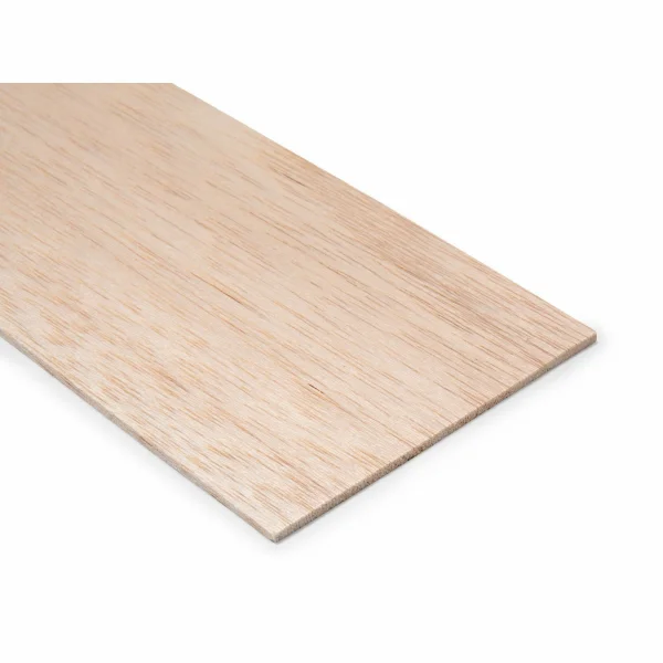 2.5mm x 100mm x 1mtr SHEET BALSA ** CLEARANCE **