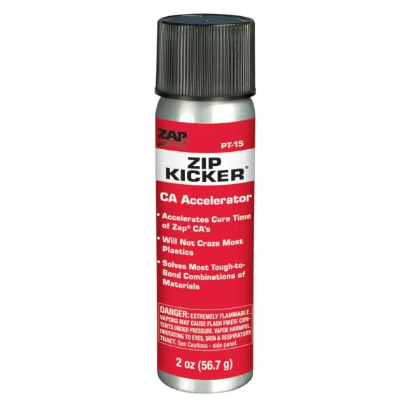 Zap Zip Kicker - Cyano Activator/Accelerator- 2oz Aerosol Can (PT15)