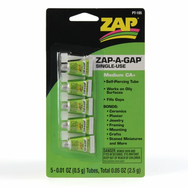 PT105 Zap-A-Gap Single Use .01 oz (5)