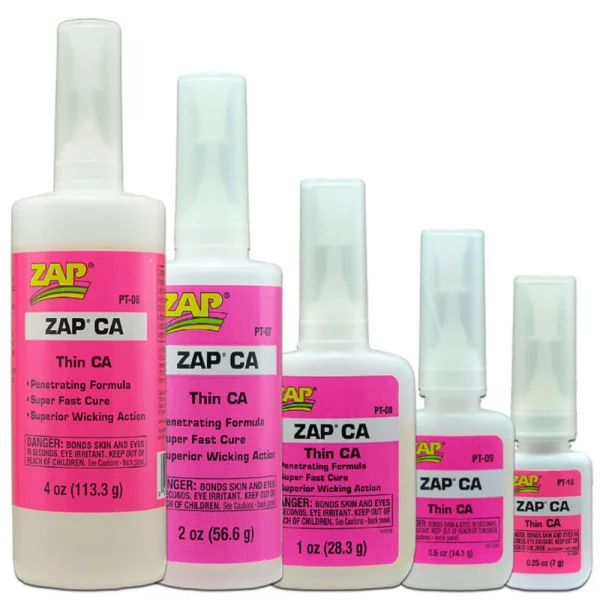 PT10 Zap CA 1/4oz (Thin)