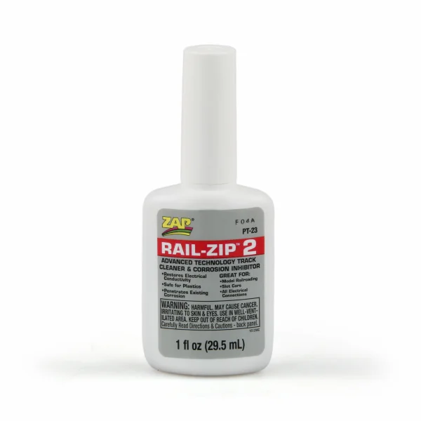 Zap Rail-Zip 2 Track Cleaner 1Oz (6) Pt23