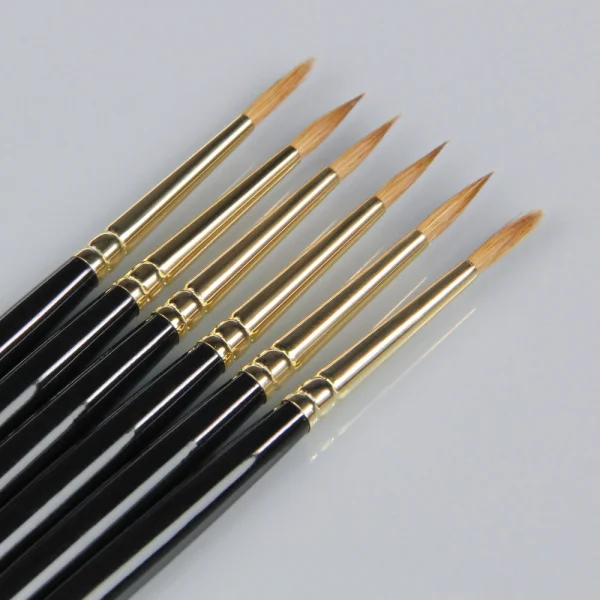 J Perkins Kolinsky Sable Brush 3 ( 6)