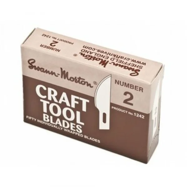 Swann Morton Craft Blade 2 (Curved) (50)