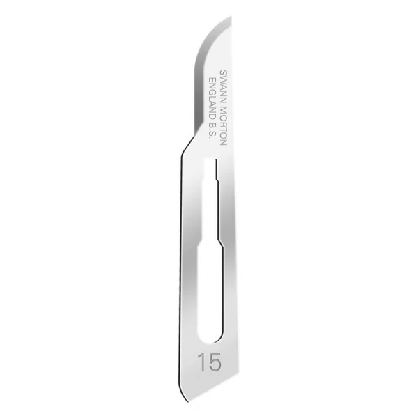 Swann-Morton Non-Sterile Knife Blade 15 (20 packets of 5 blades)