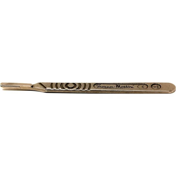 Swann-Morton Knife Handle Graduated Stainless No.4