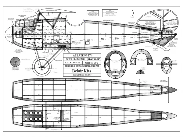 Belair Albatros DV 39 Inch