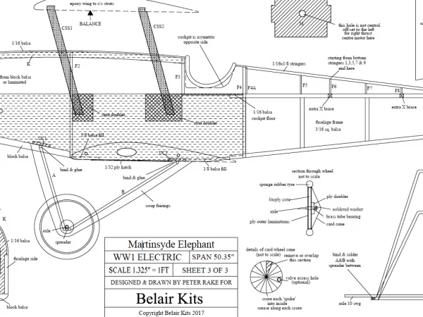 Belair Martinsyde Elephant - 50 Inch
