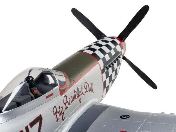 E Flite P-51D Mustang 1.5m Big Beautiful Doll - PNP — image 3 of 12
