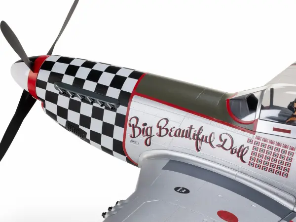E Flite P-51D Mustang 1.5m Big Beautiful Doll - PNP — image 5 of 12