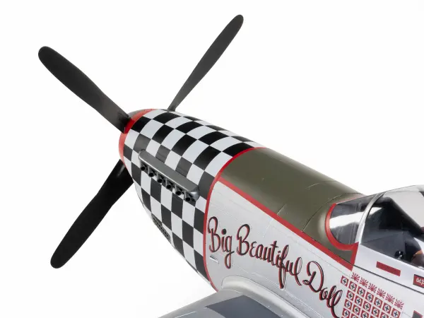 E Flite P-51D Mustang 1.5m Big Beautiful Doll - PNP — image 4 of 12
