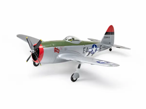 E Flite Micro P-47 Thunderbolt 625mm - BNF Basic with AS3X — image 1 of 12