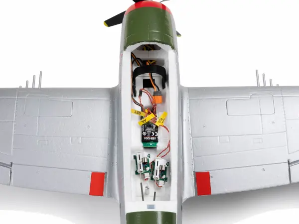 E Flite Micro P-47 Thunderbolt 625mm - BNF Basic with AS3X — image 3 of 12