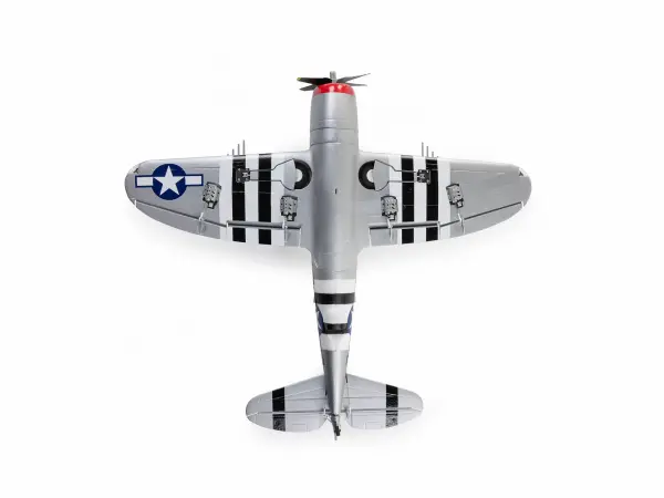 E Flite Micro P-47 Thunderbolt 625mm - BNF Basic with AS3X — image 6 of 12