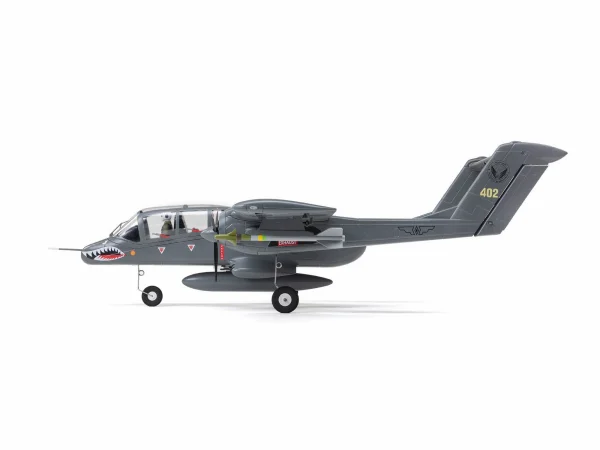 E Flite Micro OV-10 Bronco 645mm - BNF Basic AS3X