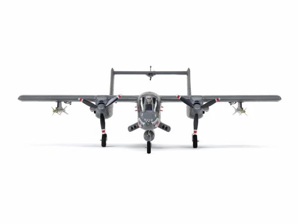 E Flite Micro OV-10 Bronco 645mm - BNF Basic AS3X