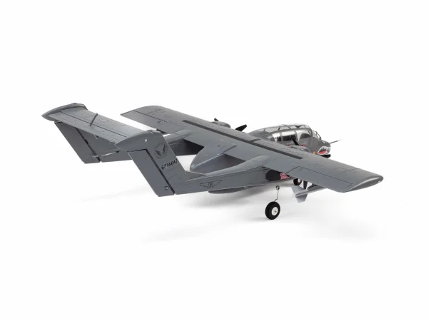 E Flite Micro OV-10 Bronco 645mm - BNF Basic AS3X