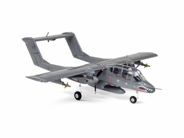 E Flite Micro OV-10 Bronco 645mm - BNF Basic AS3X