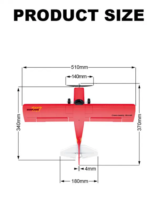 Kootai Maule 512mm RTF - Red &mdash; image 10 of 10